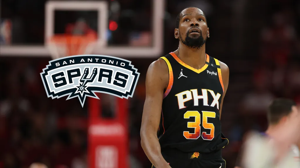 Kevin Durant jugaría en San Antonio Spurs (GETTY IMAGES)