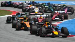 Coches de la Fórmula 1 en Barcelona