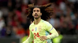 Marc Cucurella abucheado en la final de Nations League