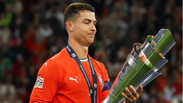 CR7 obtuvo su tercer título con la selección portuguesa.