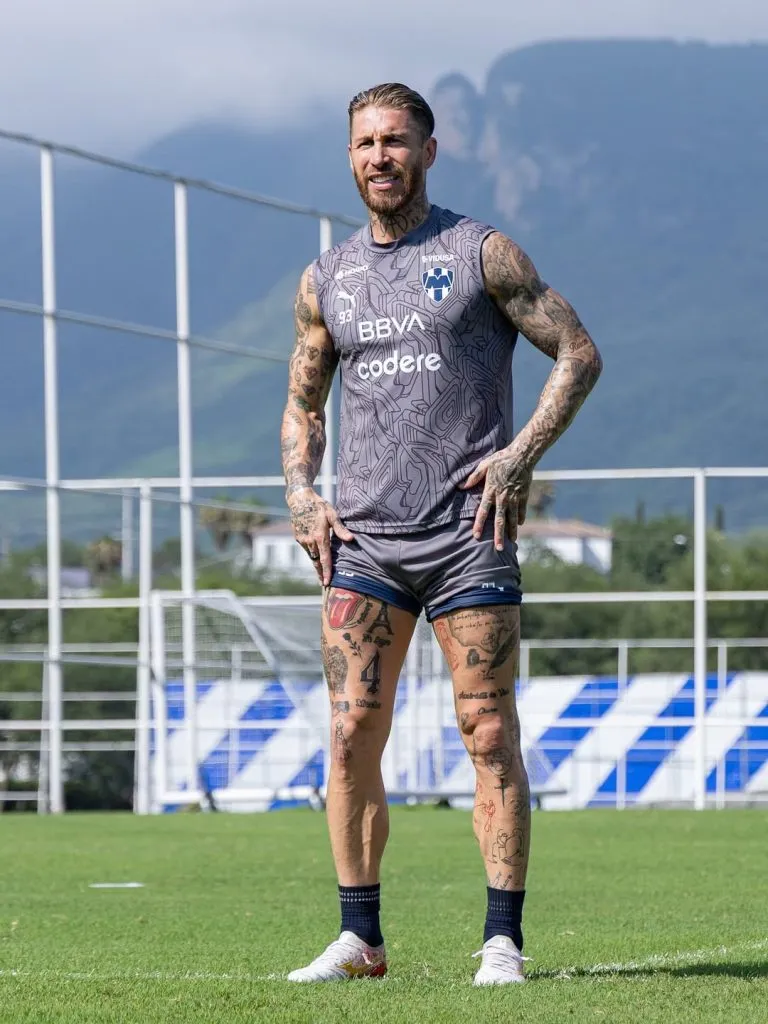 Sergio Ramos entrenando en El Barrial (@sergioramos)