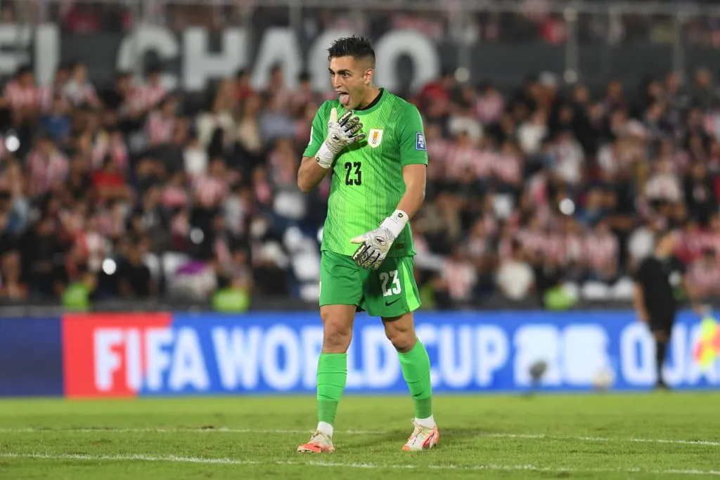Santiago Mele, portero de Uruguay (Getty Images)