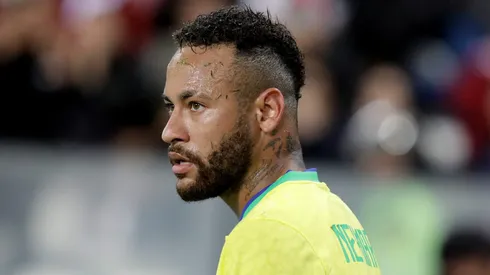 Neymar disputó 128 partidos con 79 goles con la selección brasileña.
