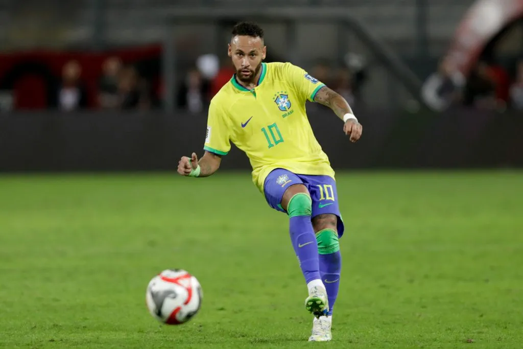Neymar no juega con Brasil desde octubre del 2023. (Getty images)