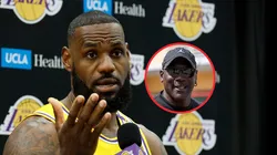 LeBron James y Michael Jordan.