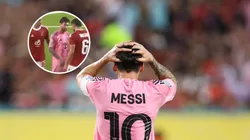 Lionel Messi se cruzó con un futbolista del Al Ahly