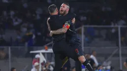 Martín Demichelis y Sergio Ramos en Rayados