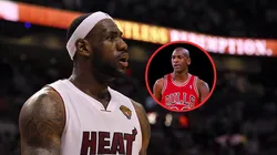 LeBron James y Michael Jordan.