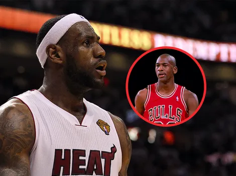 El peor partido de LeBron en Playoffs comparado con el de Jordan