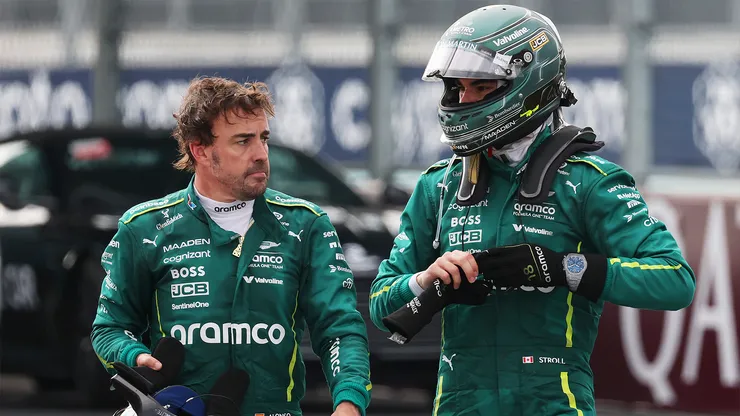 Fernando Alonso y Lance Stroll