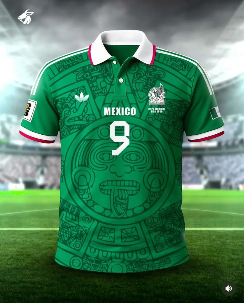 El nuevo jersey titular sería parecido a este boceto (@martindelp)