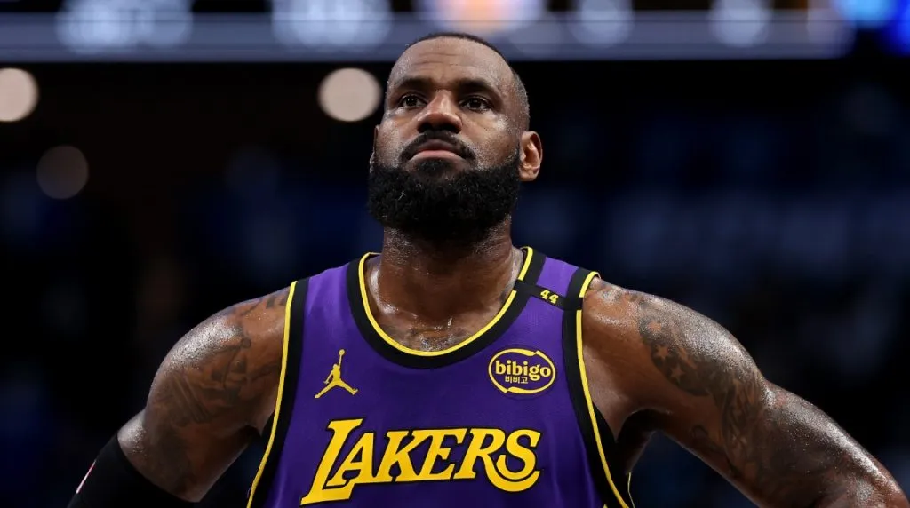 LeBron James, estrella de Los Angeles Lakers. (Foto: Getty Images)
