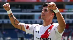 Meza anotó su sexto gol en River Plate tras 37 partidos jugados.