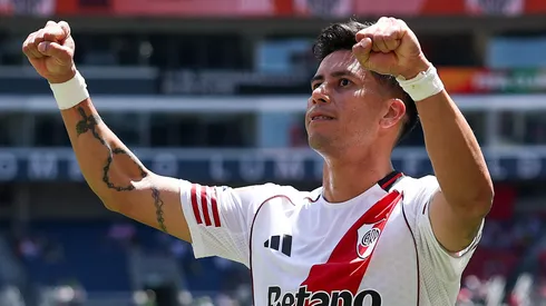 Meza anotó su sexto gol en River Plate tras 37 partidos jugados.