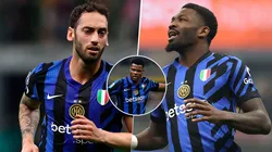 Calhanoglu, Thuram y Dumfries, afuera del equipo vs. Rayados.