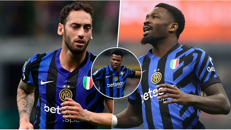 Calhanoglu, Thuram y Dumfries, afuera del equipo vs. Rayados.