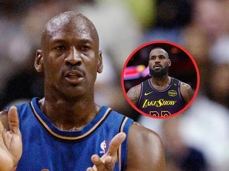 Lo que hizo Jordan a los 40 años comparado con lo que hará LeBron
