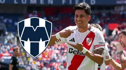 Maxi Meza palpitó el cruce ante Monterrey.