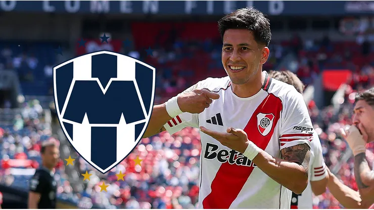 Maxi Meza palpitó el cruce ante Monterrey.