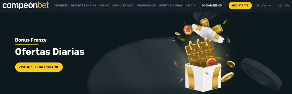 Ofertas diarias de Campeonbet