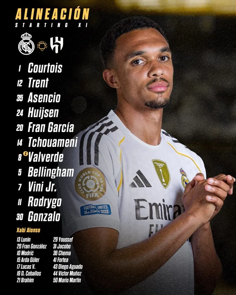El XI de Real Madrid (@realmadrid)