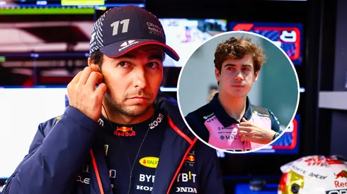 Sergio Pérez habló sobre Franco Colapinto