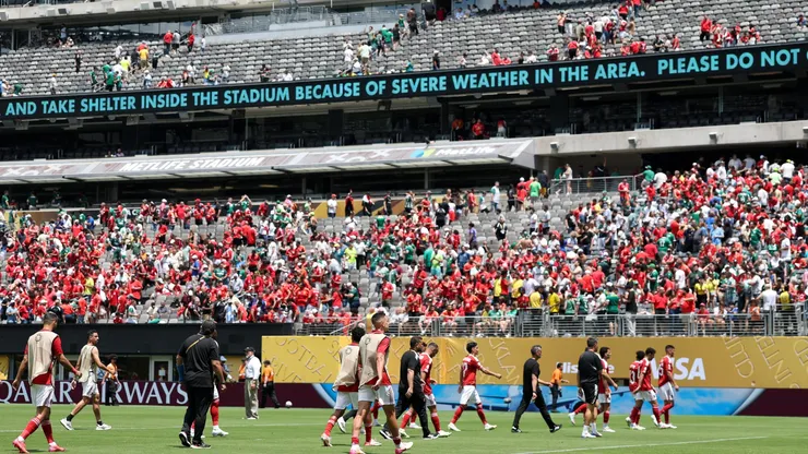 Palmeiras vs. Al Ahly fue suspendido por tormentas