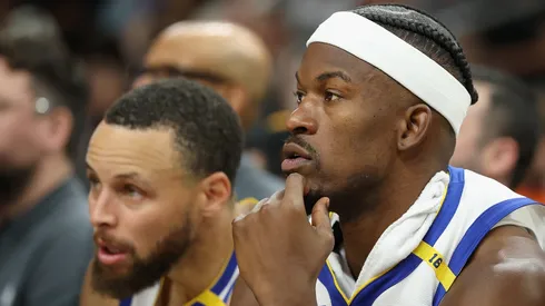Stephen Curry y Jimmy Butler.