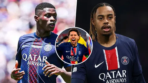 Nuno Mendes, Barcolá y Marquinhos, afuera del equipo.