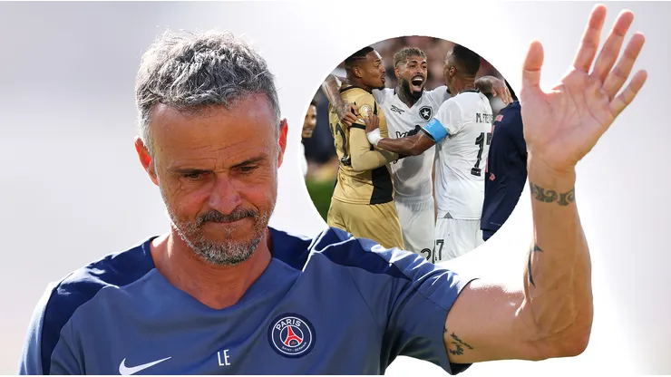Luis Enrique elogió a Botafogo tras la derrota de PSG