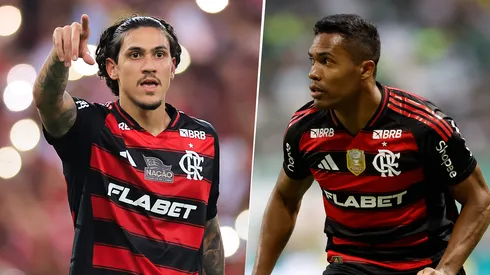 Pedro y Alex Sandro, jugadores de Flamengo