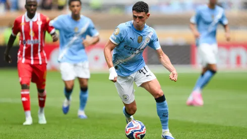 Phil Foden anotó un tanto en la victoria del Manchester City por 2-0 ante el Wydad AC.