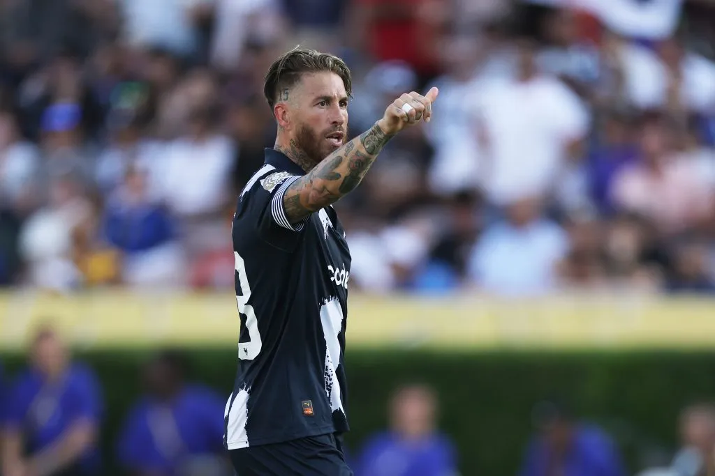 Sergio Ramos se entrenó junto con sus compañeros este viernes. (Getty Images)