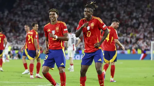 Nico Williams y Lamine Yamal