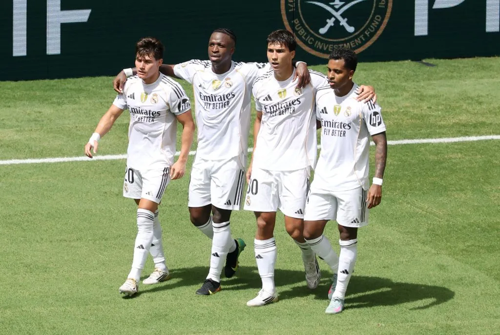 El Real Madrid tendrá que jugar de nuevo sin Kylian Mbappé (Getty Images)