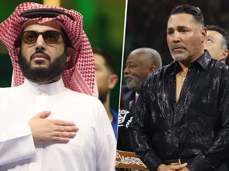 Turki Al-Alshikh contra Óscar de la Hoya con 5 palabras