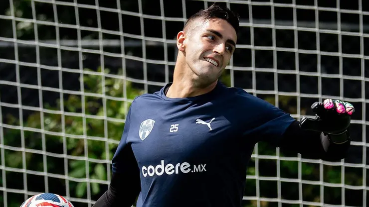 Santiago Mele con Rayados