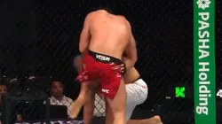 UFC fue testigo de un polémico momento en Bakú, Azerbaiyán.