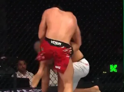 El descalificador golpe que se vivió en la velada de UFC