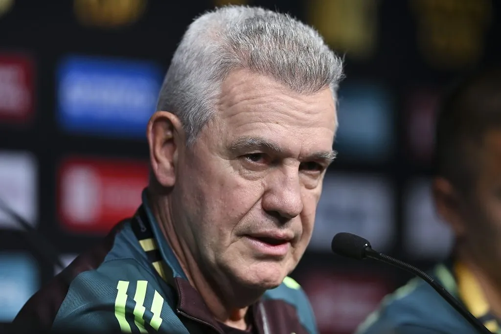 Javier Aguirre en conferencia de prensa (Imago7)