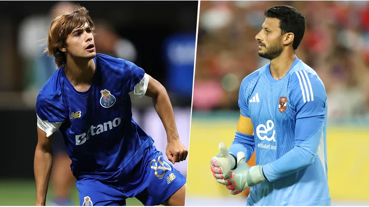 Juventud y experiencia: Rodrigo Mora, figura de Porto con 18 años, y Mohamed El Shenawy, referente de Al-Ahly con 36.