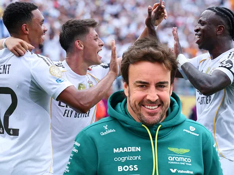 Fernando Alonso eligió a su jugador favorito de Real Madrid