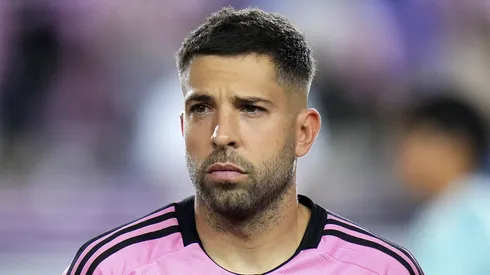 Jordi Alba no es titular con Inter Miami