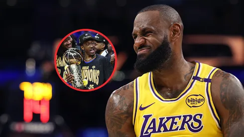 Jalen Williams y LeBron James.