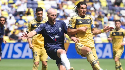 Edinson Cavani y Christian Grey, dos de los protagonistas de los memes en redes sociales.