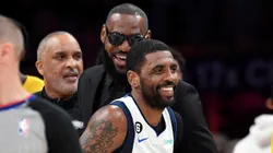 LeBron James y Kyrie Irving.