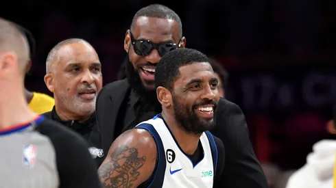 LeBron James y Kyrie Irving.