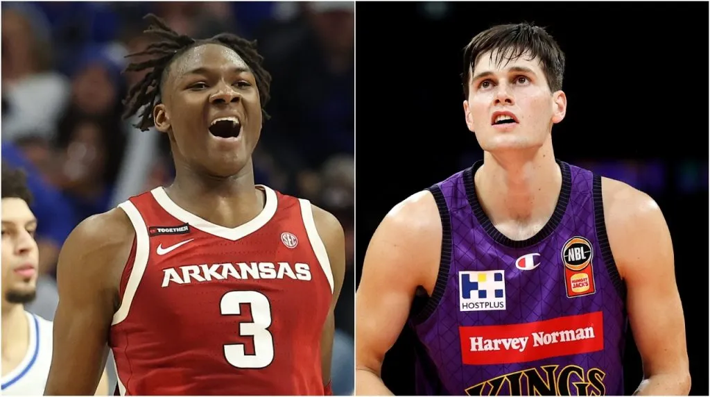 Adou Thiero y Alex Toohey. (Foto: Getty Images)