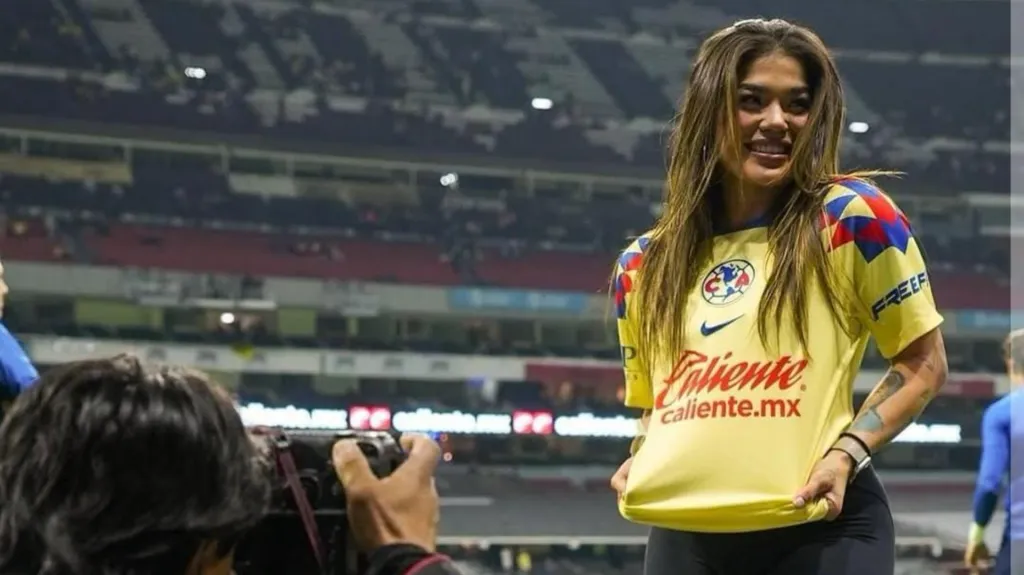 Tracy Cortez es aficionada del América. (INSTAGRAM)