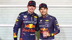 Max Verstappen junto a Checo Pérez en Red Bull Racing